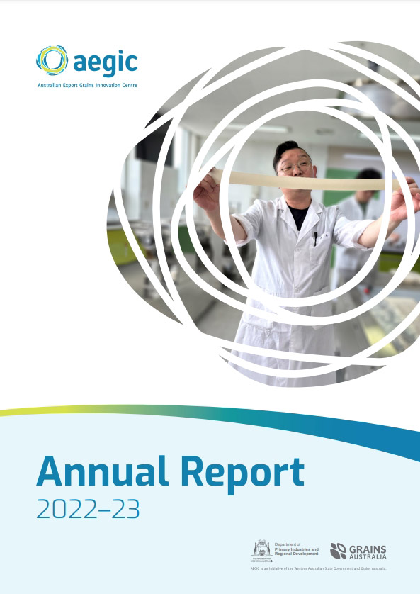 AEGIC Annual Report 2022-23 cover